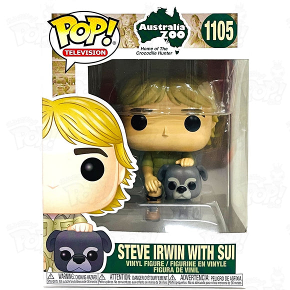 Australia Zoo Steve Irwin With Sui (#1105) Funko Pop Vinyl