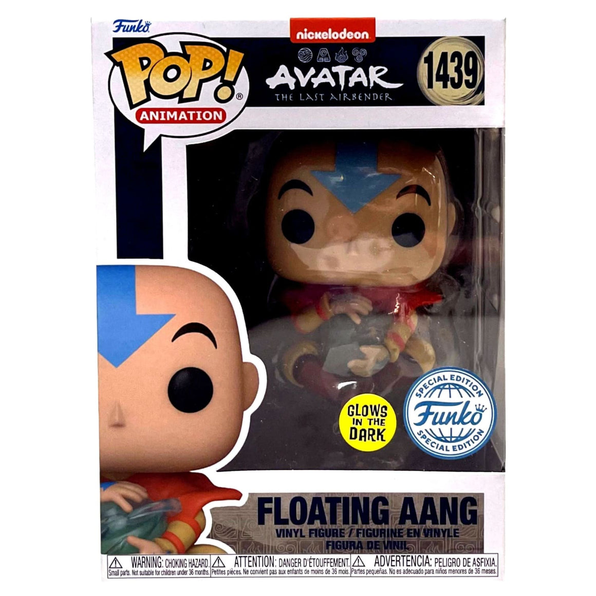 Avatar The Last Air Bender Floating Aang (#1439) GITD