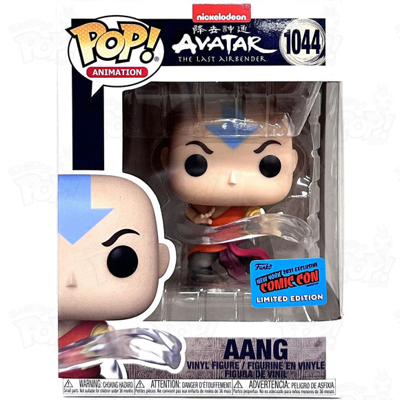 Avatar The Last Airbender Aang (#1044) 2021 Fall Convention Con Stickered Funko Pop Vinyl