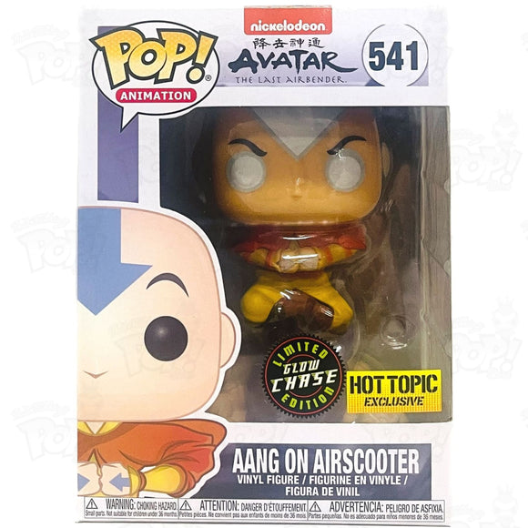 Avatar The Last Airbender Aang On Airscooter (#541) Chase Hot Topic Funko Pop Vinyl