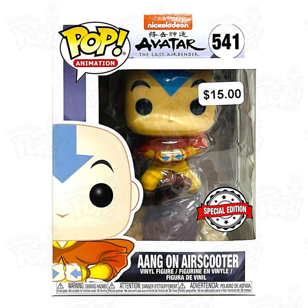 Aang on air scooter deals funko pop