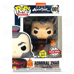 Avatar The Last Airbender Admiral Zhao (#1001) Gitd Funko Pop Vinyl