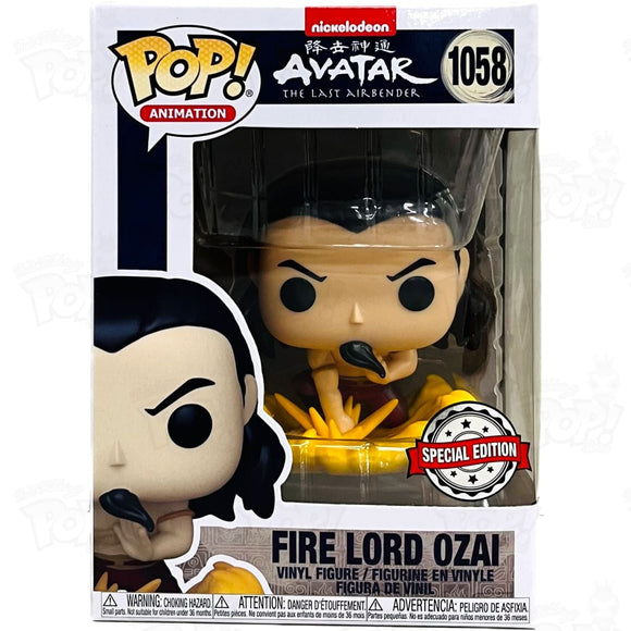 Avatar The Last Airbender Fire Lord Ozai (#1058) Funko Pop Vinyl