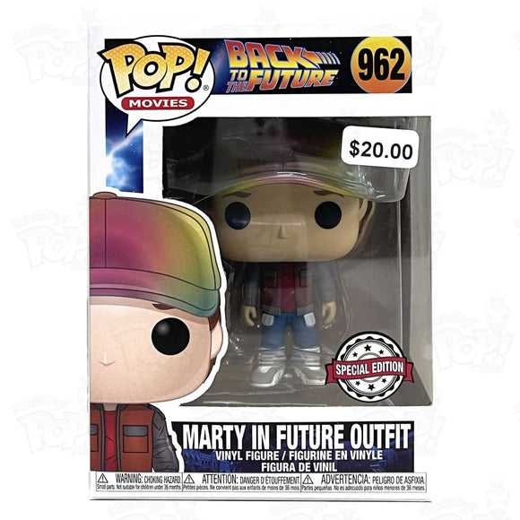 Back to the Future Marty in Future Outfit (#962) - That Funking Pop Store!