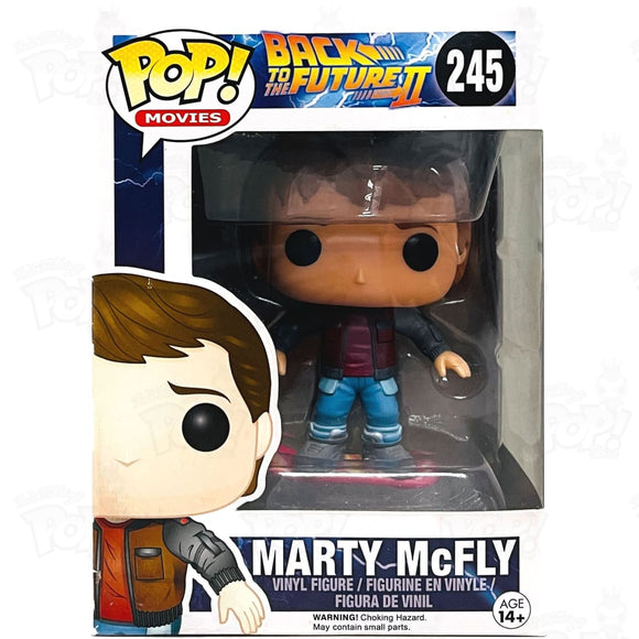 Back To The Future Marty Mcfly With Hoverboard (#245) Funko Pop Vinyl