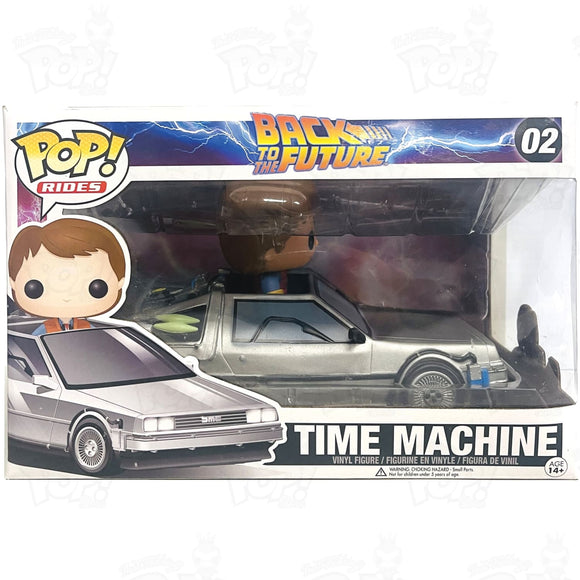 Back To The Future Marty & Time Machine (#02) Funko Pop Vinyl
