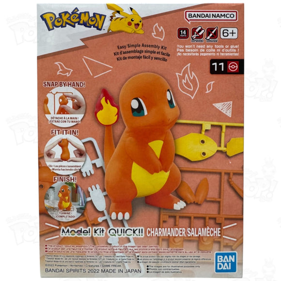 Bandai Pokemon Build a Charmander Model Kit Loot