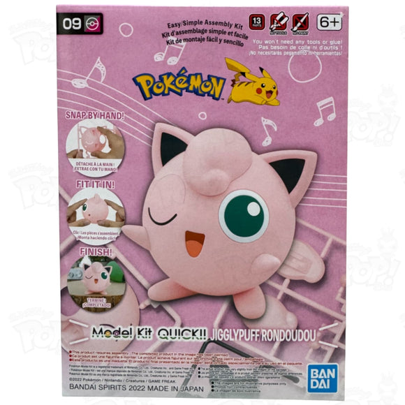 Bandai Pokemon Build a Jigglypuff Model Kit Loot