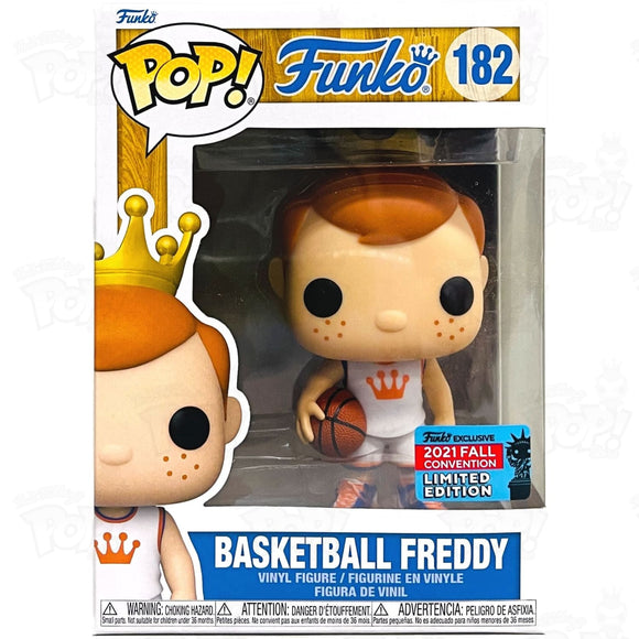 Basketball Freddy Funko (#182) 2021 Fall Convention Pop Vinyl