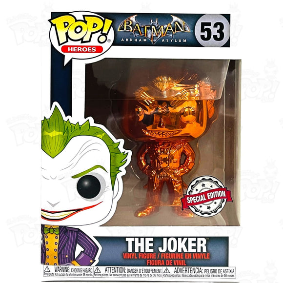 Arkham Batman Chrome Orange Batman Arkham Asylum Joker (#53