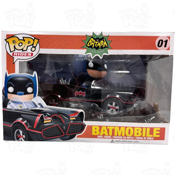 Batman Classic Tv Series Batmobile (#01) Pop Rides Funko Vinyl