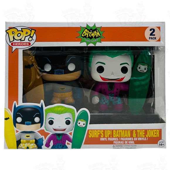 Batman Classic TV Series Surf’s Up! Batman & The Joker (2 Pack) Funko Pop Vinyl