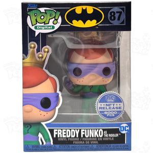 Batman Freddy Funko As Riddler (#87) Digital Nft Release Pop Vinyl