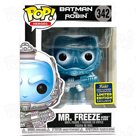 Batman & Robin Mr. Freeze (#342) 2020 Summer Convention Funko Pop Vinyl