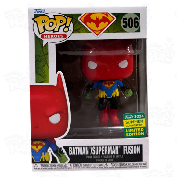 Batman Superman Fusion (#506) 2024 Summer Convention Funko Pop Vinyl