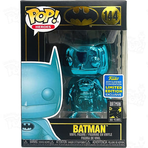 Batman Teal Chome (#144) 2019 Summer Convention Funko Pop Vinyl