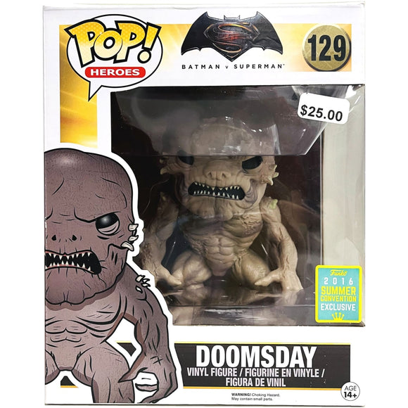 Batman V Superman Doomsday 6 Inch (#129) 2016 Summer Convention Funko Pop Vinyl