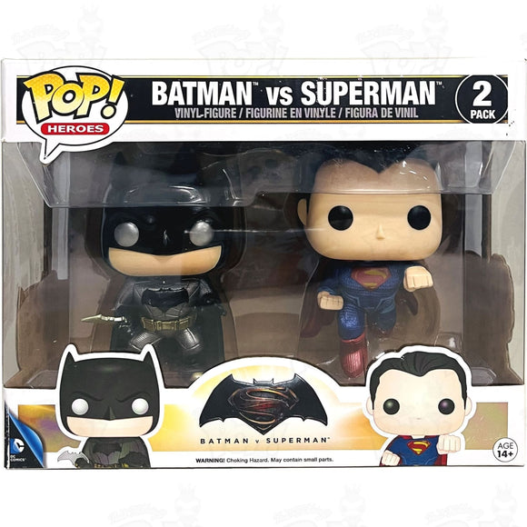 Batman Vs Superman (2-Pack) Funko Pop Vinyl