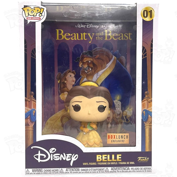 Beauty And The Beast Belle Vhs Cover (#01) Box Lunch Funko Pop Vinyl
