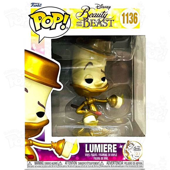 Beauty & The Beast (1991) Lumiere (#1136) Funko Pop Vinyl