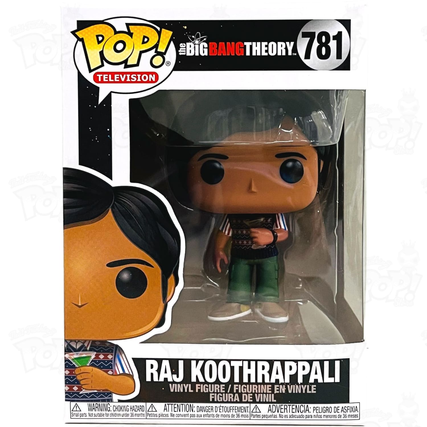 Funko Pop BBT good Raj Koothappali SDCC 2013