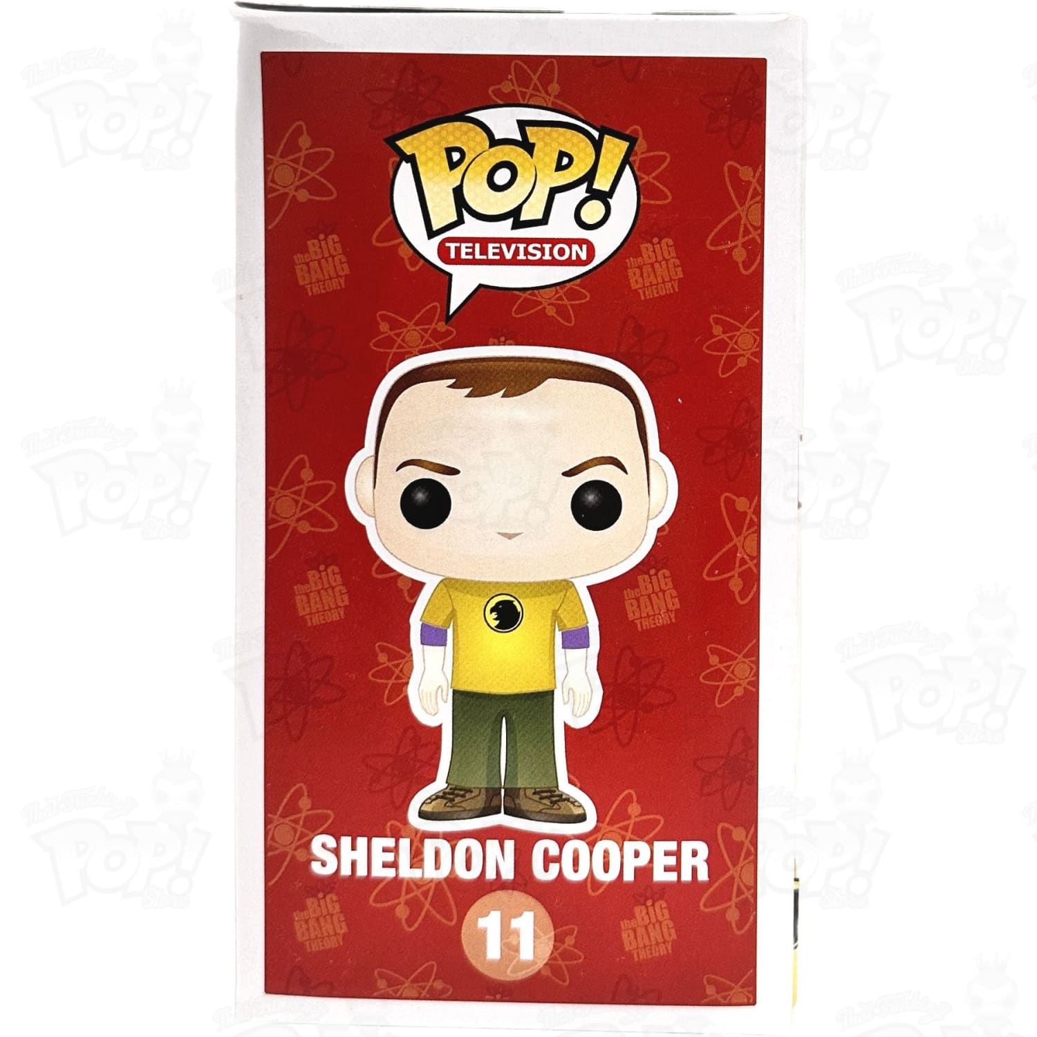 Figurine Pop The Big Bang Theory #11 pas cher : Sheldon Cooper - Tshirt Batman