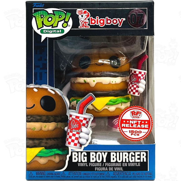 Big Boy Burger (#07) Digital Nft Release Funko Pop Vinyl