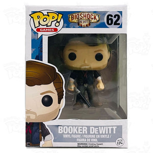 Funko Pop! Games: Booker Dewitt Di BioShock - Figurina Da Collezione N.62