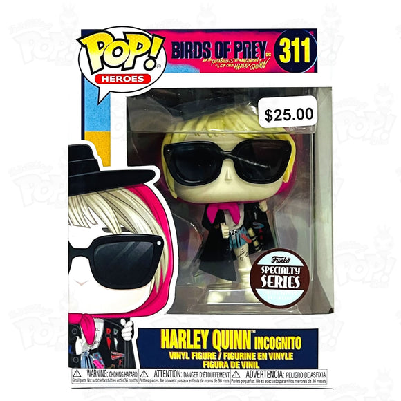 Birds of Prey Harley Quinn Incognito (#311) Speciality Series - That Funking Pop Store!