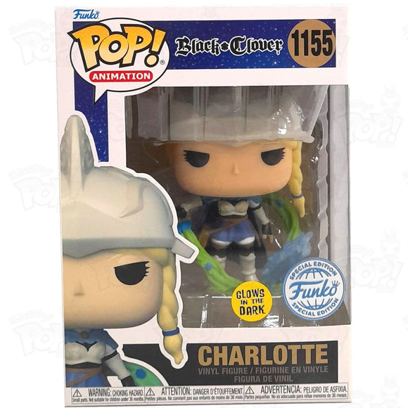 Black Clover Charlotte (#1155) Gitd Funko Pop Vinyl