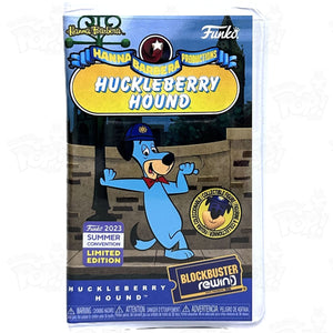 Blockbuster Rewind Vhs Vinyl Figure (Huckleberry Hound) Summer Convention 2023 (Common) Loot