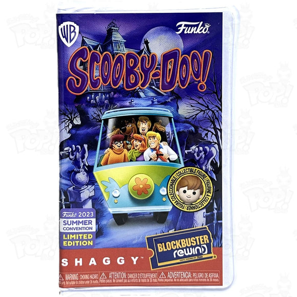 Blockbuster Rewind Vhs Vinyl Figure (Shaggy) Summer Convention 2023 (Common) Loot