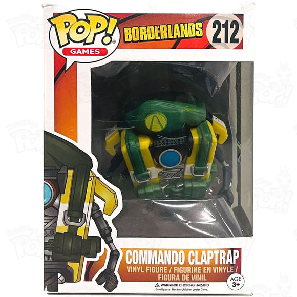 Borderlands Commando Claptrap (#212) Funko Pop Vinyl