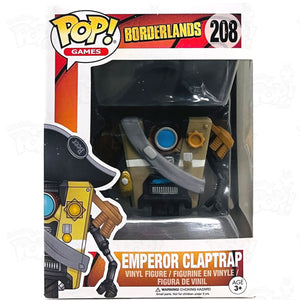 Borderlands Emperor Claptrap (#208) Funko Pop Vinyl