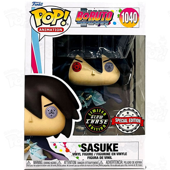 Boruto Sasuke Sharingan (#1040) Chase Funko Pop Vinyl