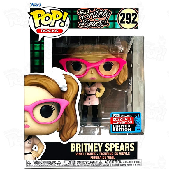 Britney Spears Drive Me Crazy (#292) Nycc 2022 Funko Pop Vinyl