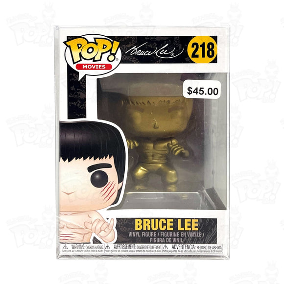 Bruce Lee (Gold)(#218) - That Funking Pop Store!