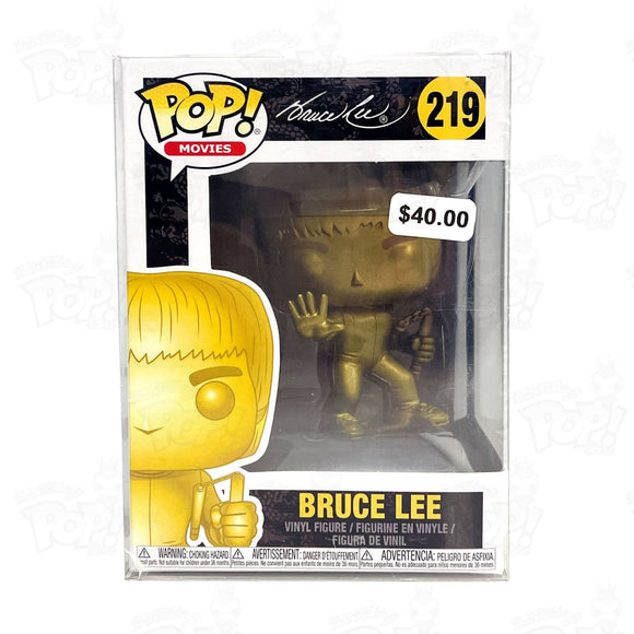 Bruce Lee (Gold)(#219) - That Funking Pop Store!