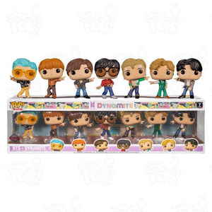 Bts Dynamite 7-Pack Funko Pop Vinyl