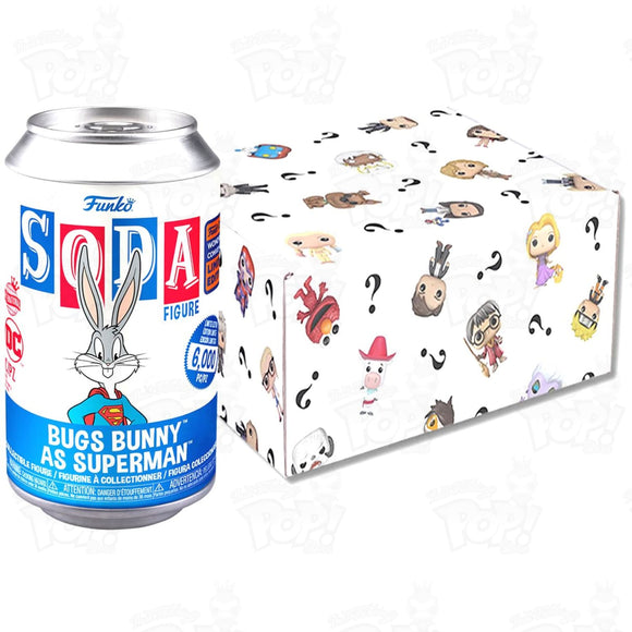 Bugs Bunny As Superman Soda + 5 Random Sodas Mystery Box Funko Pop Vinyl