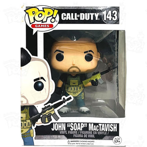 Call Of Duty John Soap Mactavish (#143) Funko Pop Vinyl