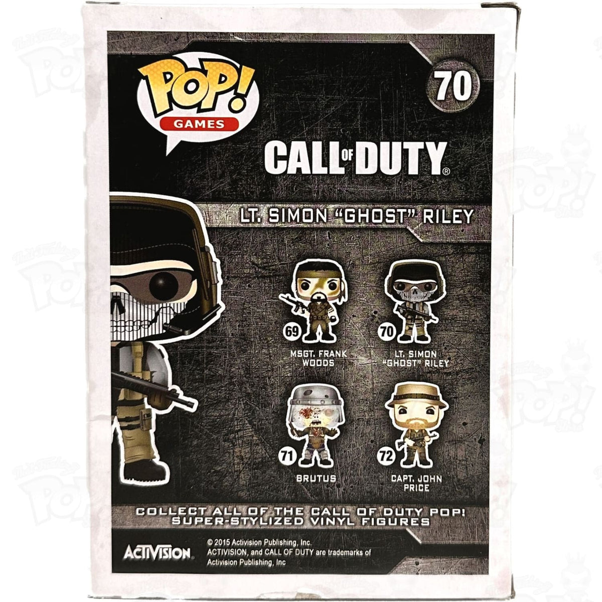 Cod Riley Funko call-of-duty-lt-simon-ghost-riley-70-damaged-funko-pop-vinyl-201 ...