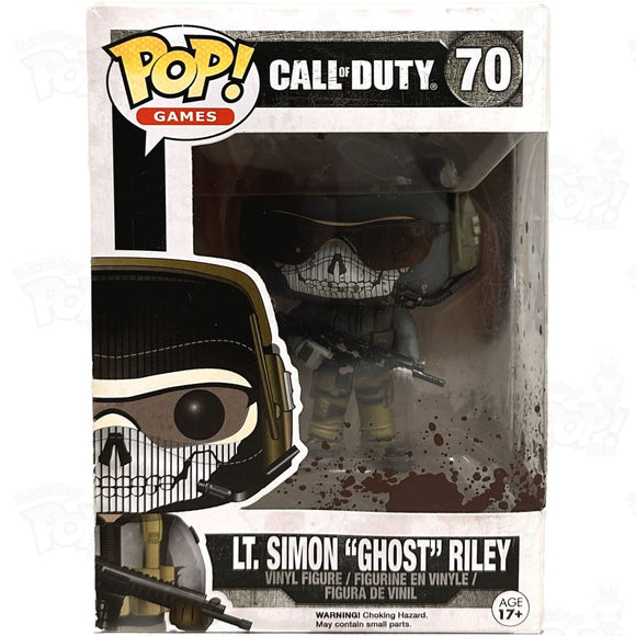 Call Of Duty Lt Simon Ghost Riley (#70) [Damaged] Funko Pop Vinyl
