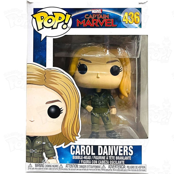 Captain Marvel Carol Danvers (#436) Funko Pop Vinyl