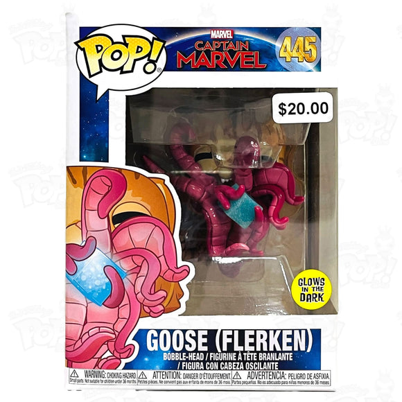 Captain Marvel Goose (Flerken) (#445) GITD - That Funking Pop Store!