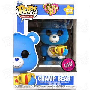 Care Bears Champ Bear (#1203) Chase Funko Pop Vinyl