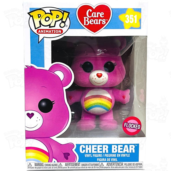 Care Bears Cheer Bear (#351) Flocked Funko Pop Vinyl