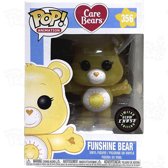 Care Bears Funshine Bear Chase Gitd (#356) Funko Pop Vinyl