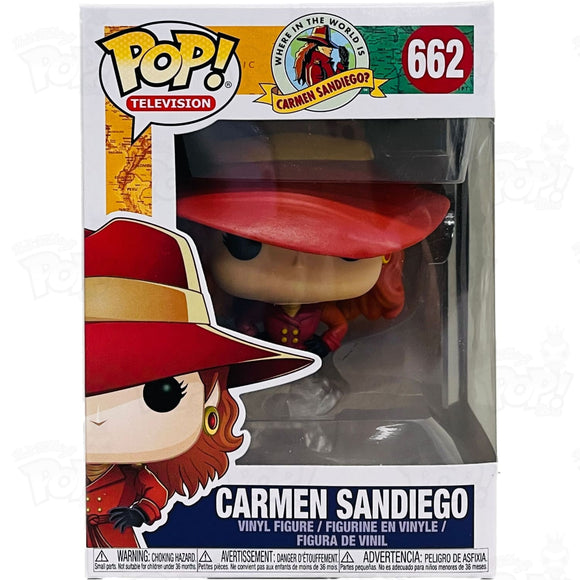 Carmen Sandiego (#662) Fading Funko Pop Vinyl
