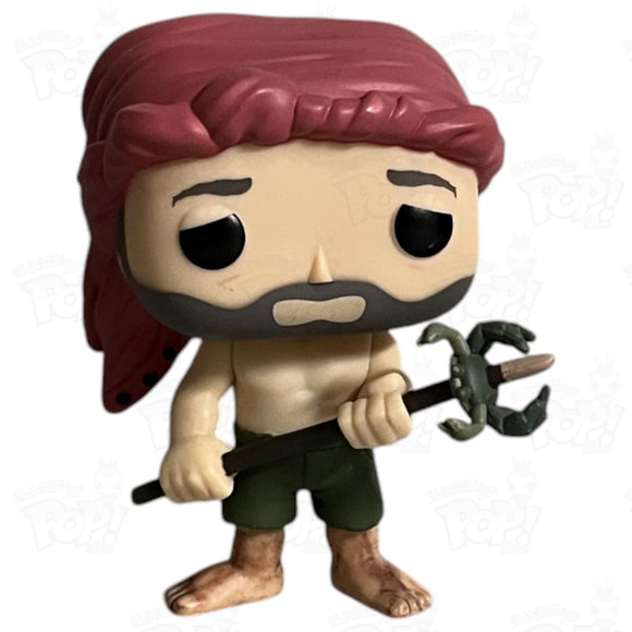 Cast Away Chuck With Spear & Crab Out-Of-Box Funko Pop Vinyl